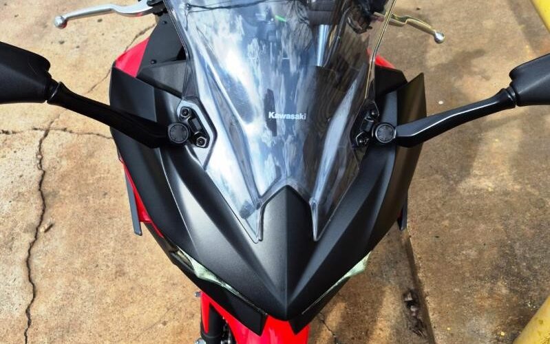 2024 Kawasaki Ninja 500 ABS EX500 used sport bike street bike motorcycle for sale located in houston texas (9)