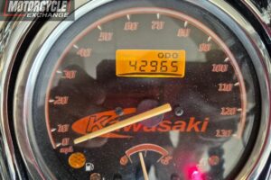 2007 Kawasaki Vulcan 1500 Classic VN 1500 Bat Wing Fairing Used Cruiser Street Bike Motorcycle For Sale Located In Houston Texas USA