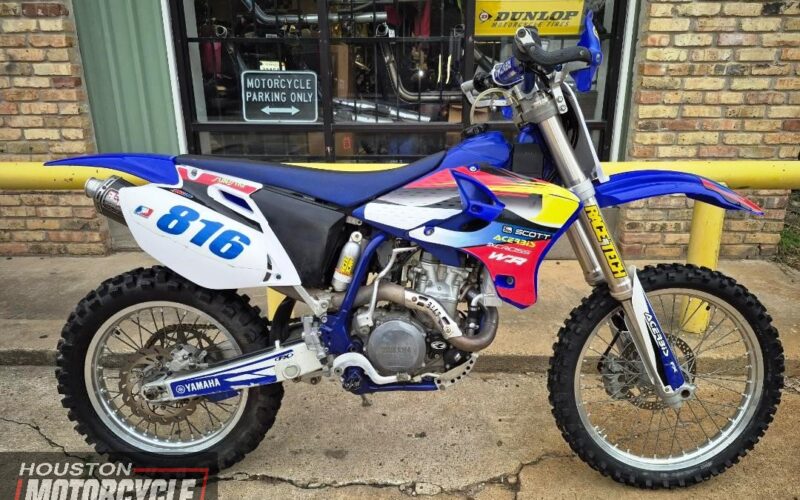 2005 Yamaha WR450F Used Off Road Dirt Bike Enduro For Sale Located In Houston Texas motorcycle for sale Houston Used motorcycles for sale Motorcycle Shop