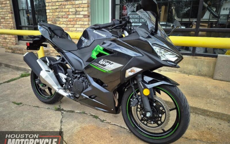 2023 Kawasaki EX400 ABS Used Sportbike streetbike entry level beginner motorcycle for sale located in houston texas USA (12)