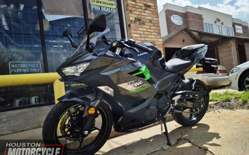 2023 Kawasaki EX400 ABS Used Sportbike streetbike entry level beginner motorcycle for sale located in houston texas USA (5)
