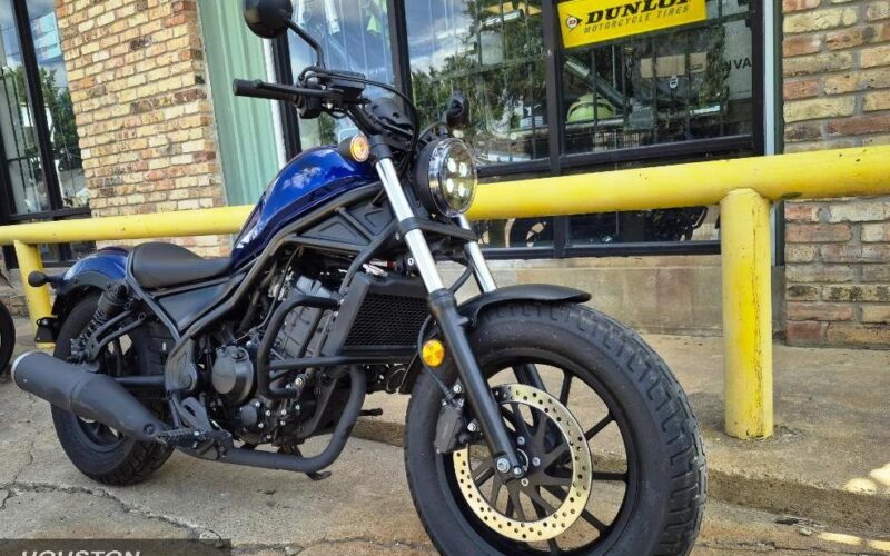 2022 Honda CMX300 Rebel Used Cruiser Street Legal Motorcycle for sale located in houston texas USA motorcycle for sale Houston Used motorcycles for sale Motorcycle Shop Entry Level 5